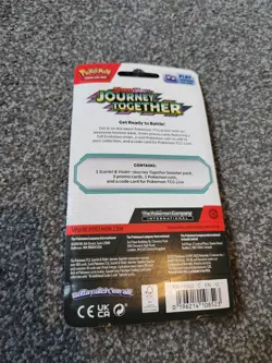 Pokemon Journey Together Checklane Blister Pack Rhyperior Triple Promo New - Image 2
