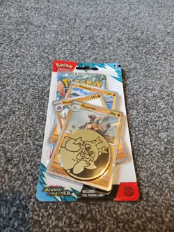 Pokemon Journey Together Checklane Blister Pack Rhyperior Triple Promo New - Image 1