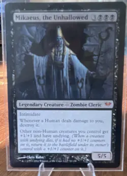 Magic: The Gathering Mikaeus, the Unhallowed Dark Ascension Black 70/158 - Image 2