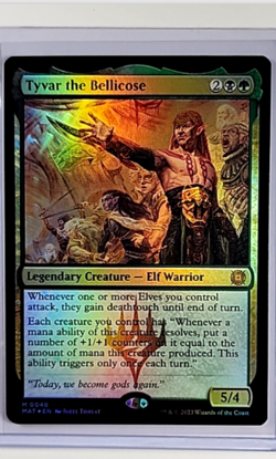 2023 MTG Magic The Gathering MAT The Aftermath Foil #48 Tyvar the Bellicose - Image 1
