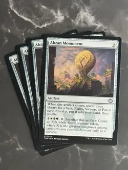 4x Abzan Monument #0238 U [Tarkir: Dragonstorm] NF LP/NM - Image 1