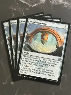 4x Jeskai Monument #0244 U [Tarkir: Dragonstorm] NF LP/NM - Image 1