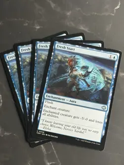 4x Fresh Start #0046 U [Tarkir: Dragonstorm] NF LP/NM - Image 1
