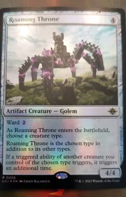Roaming Throne The Lost Caverns of Ixalan Foil - Image 1