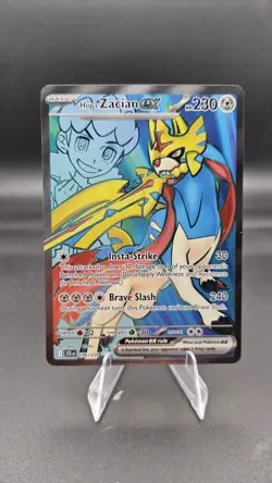 Pokemon TCG Journey Together Hop's Zacian EX Full Art Card 176/159 - Image 1