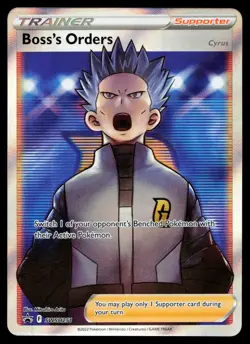 Boss's Orders (Full Art) SWSH251 Sword & Shield Promo Card Holo Pokemon Card - Image 1