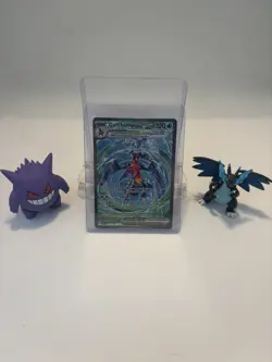 Pokemon TCG Garchomp EX 245/182 Paradox Rift Special Illustration Rare Card NM/M - Image 1