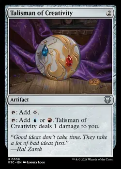 Talisman of Creativity NM Commander: Modern Horizons 3 MTG - Image 1