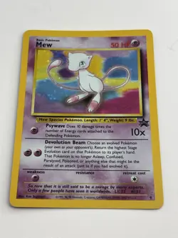 Mew 09/53 Wotc Black Star Promo Holo Rare Pokemon LP - Image 5