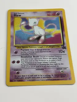 Mew 09/53 Wotc Black Star Promo Holo Rare Pokemon LP - Image 5