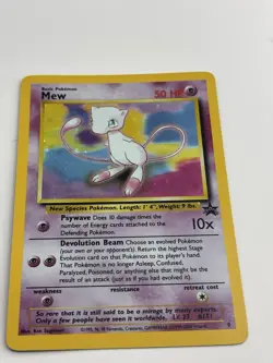 Mew 09/53 Wotc Black Star Promo Holo Rare Pokemon LP - Image 5