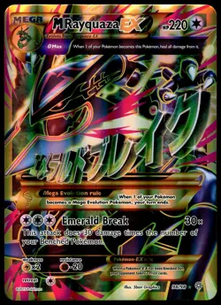 M Rayquaza EX 98/98 JUMBO OVERSIZED Black Star Promo Pokemon Card - 2 - Image 1