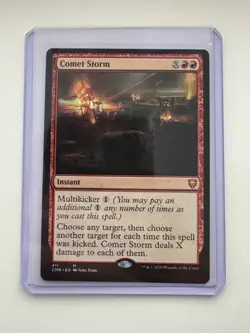 Comet Storm NON-FOIL Commander Legends #132 NM - MTG ENG - Image 1