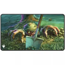 Duskmourn Exhume Zombie Stitched edge PLAY MAT PLAYMAT ULTRA PRO MTG - Image 1