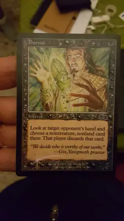 MTG - DURESS foil Costrizione Arena League Promos - Image 1