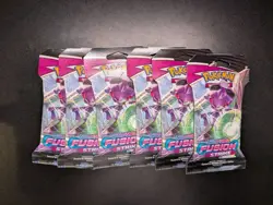 Pokemon TCG Fusion Strike Booster Packs (6) - Image 1