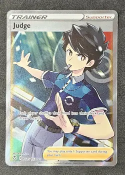 SWSH12: Silver Tempest Trainer Gallery JUDGE Ultra Rare #TG25 Pokemon TCG e - Image 1