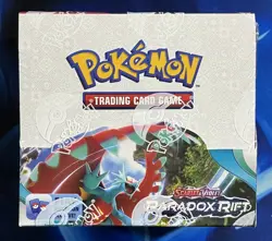 Pokemon 2024 Scarlet & Violet Paradox Rift Booster Box TCG Nm M - Image 1