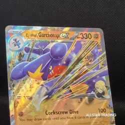 Holo - Cynthia's Garchomp EX 104/182 Pokemon Destined Rivals - Pokemon SV - Image 1