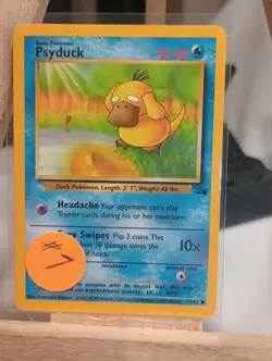 Psyduck 53/62 | 1999 Pokemon Fossil #53 - Image 1