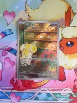 Fidough 213/198 Illustration Rare Scarlet & Violet Pokemon Near Mint Card - Image 1
