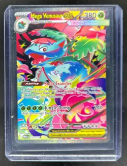 2025 Pokemon Mega Evolution Venusaur ex Special Illustration Rare #177/132 - Image 1