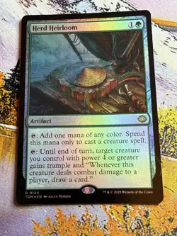 Herd Heirloom FOIL Tarkir Dragonstorm NM MTG - Image 1