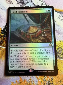 Herd Heirloom FOIL Tarkir Dragonstorm NM MTG - Image 3