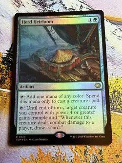 Herd Heirloom FOIL Tarkir Dragonstorm NM MTG - Image 4
