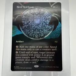 Herd Heirloom Borderless 0347 Magic the Gathering Tarkir Dragonstorm **Foil** - Image 1