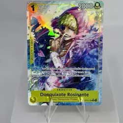 Donquixote Rosinante OP12-108 (Alternate Art) Foil NM English One Piece Tcg NM - Image 1
