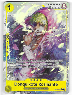 Donquixote Rosinante OP12-108 (Alternate Art) Foil NM English One Piece Tcg - Image 1