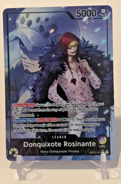 Donquixote Rosinante OP12-061 Leader Alt Art One Piece TCG English-NM - Image 1