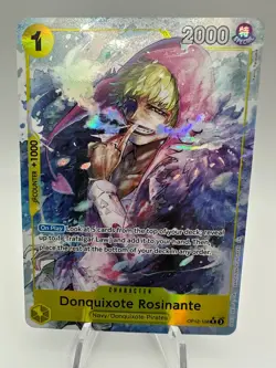 Donquixote Rosinante OP12-108 (Alternate Art) Foil NM English One Piece Tcg - Image 1