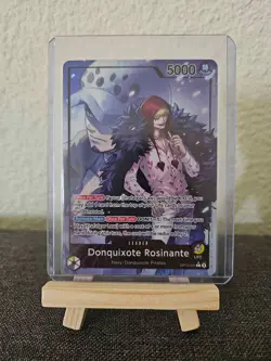 One Piece TCG Donquixote Rosinante (Alt Art) OP12-061 Legacy of the Master Foil - Image 1
