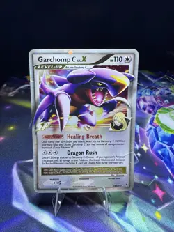 Garchomp C Lv.X 145/147 Holo Platinum Supreme Victors Pokemon Card HP/Damaged - Image 1