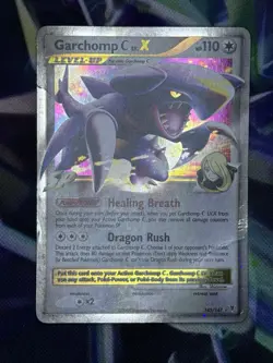Garchomp C Lv.X 145/147 Holo Platinum Supreme Victors Pokemon Card HP/Damaged - Image 3
