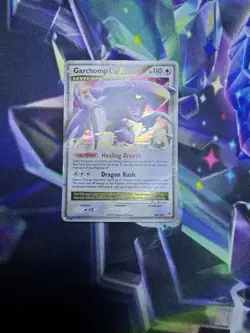 Garchomp C Lv.X 145/147 Holo Platinum Supreme Victors Pokemon Card HP/Damaged - Image 4