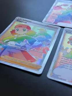 3x Lot Rainbow Trainers SWSH Raihan 224 Copycat 222 Breeder Pokemon Cards AA10 4 - Image 4