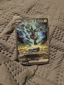 Pokemon Zekrom 166/086 Sv: Black Bolt Special Illustration Rare EX Holo Card - Image 3