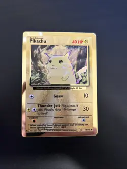 Pikachu - (Celebrations Metal Card) 058/102 Miscellaneous Cards & Products NM/LP - Image 1
