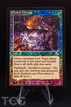 Cabal Therapy: 2002 Magic the Gathering - Judgment Foil - Image 1