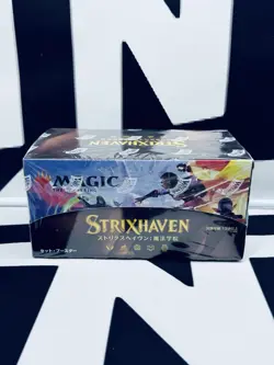 MTG: Strixhaven: School of Mages - Set Booster Strixhaven Magic Japanese Sealed 630509975709 - Image 1