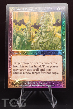 Chain of Smog: 2002 Magic the Gathering - Onslaught Foil - Image 1