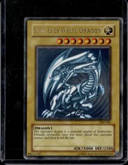 Blue-Eyes White Dragon SDK-001 Ultra Rare Unlimited MP+ Kaiba Starter Deck 🔥 - Image 1