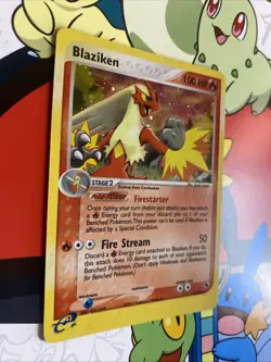 Pokemon Blaziken Ex Ruby And Sapphire Holo 3/109 LP+ - Image 2