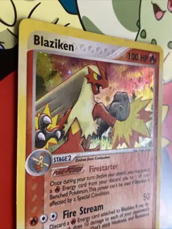 Pokemon Blaziken Ex Ruby And Sapphire Holo 3/109 LP+ - Image 3