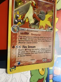 Pokemon Blaziken Ex Ruby And Sapphire Holo 3/109 LP+ - Image 4
