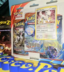 Pokemon Primal Clash 3-pack TCG Blister Set With FurFrou Rare NFS -Froakie Coin. - Image 1