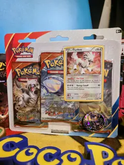 Pokemon Primal Clash 3-pack TCG Blister Set With FurFrou Rare NFS -Froakie Coin. - Image 2